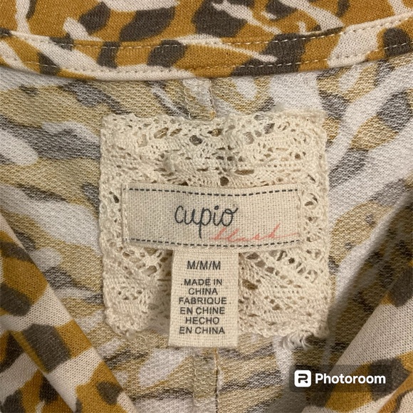 Cupio Blush round neck short sleeve t-shirt top Size M - Picture 2 of 4